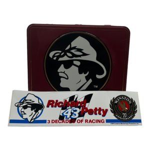 Richard Petty Winston Motorsports 20th Anniversary 1991 Vintage Collectors Tin